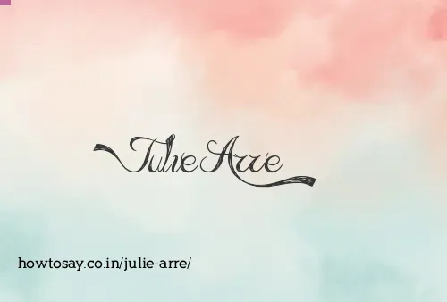 Julie Arre
