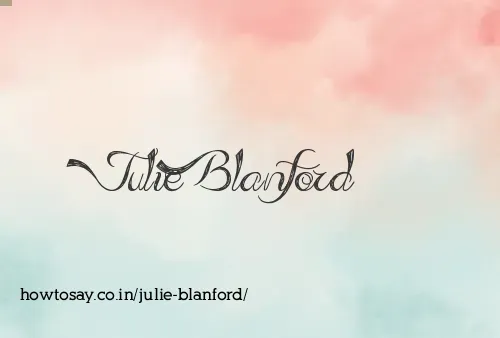 Julie Blanford