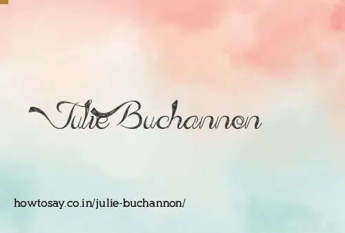 Julie Buchannon