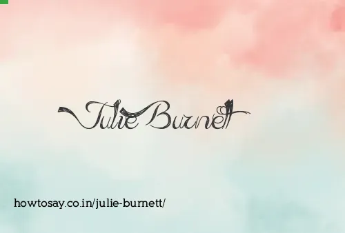 Julie Burnett