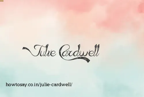 Julie Cardwell