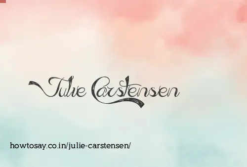 Julie Carstensen