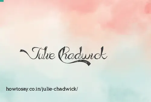 Julie Chadwick