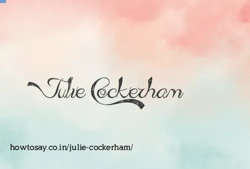 Julie Cockerham