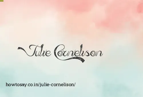 Julie Cornelison