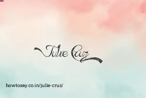 Julie Cruz