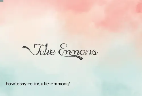 Julie Emmons