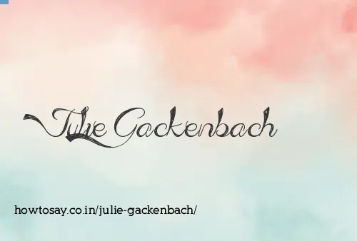 Julie Gackenbach