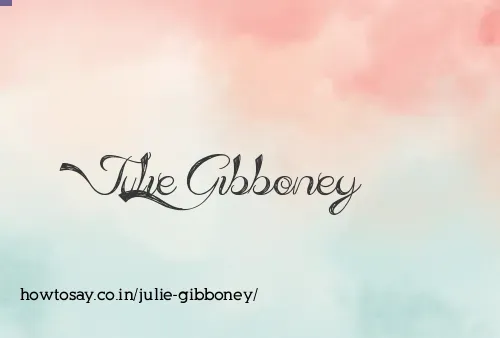 Julie Gibboney