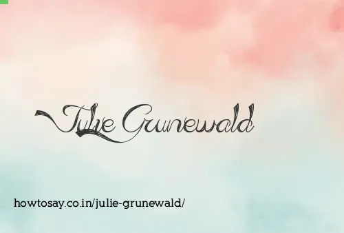 Julie Grunewald
