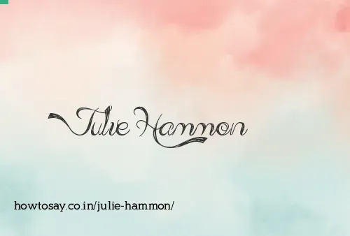 Julie Hammon