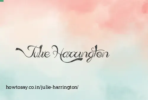 Julie Harrington