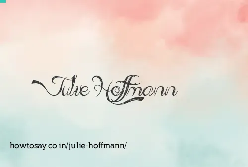 Julie Hoffmann
