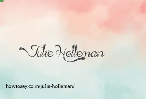 Julie Holleman