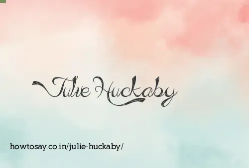 Julie Huckaby