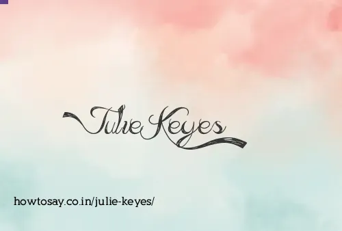 Julie Keyes
