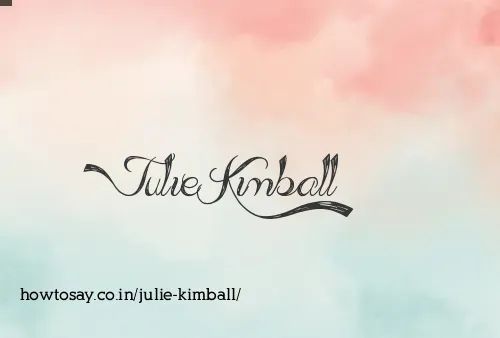 Julie Kimball