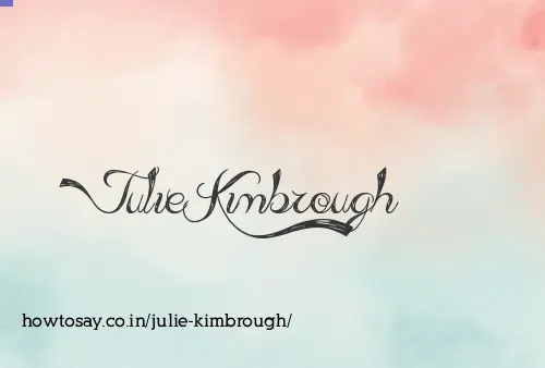 Julie Kimbrough