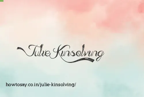 Julie Kinsolving