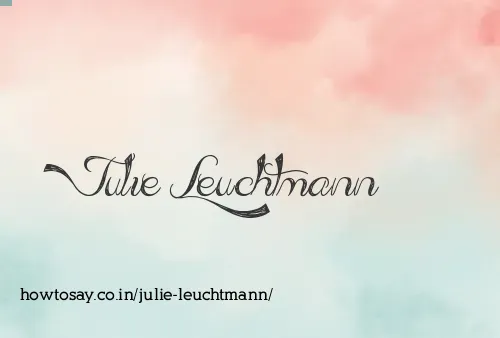 Julie Leuchtmann