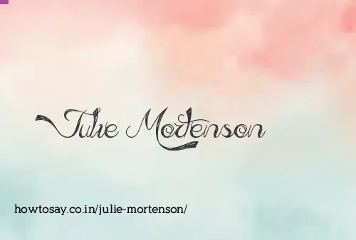 Julie Mortenson