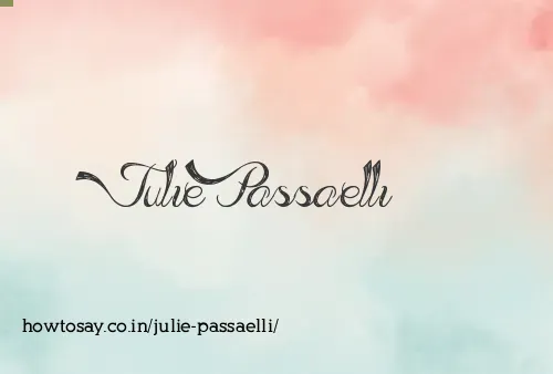 Julie Passaelli