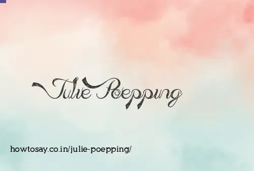 Julie Poepping