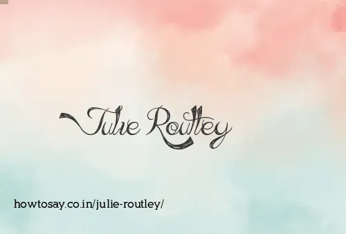 Julie Routley