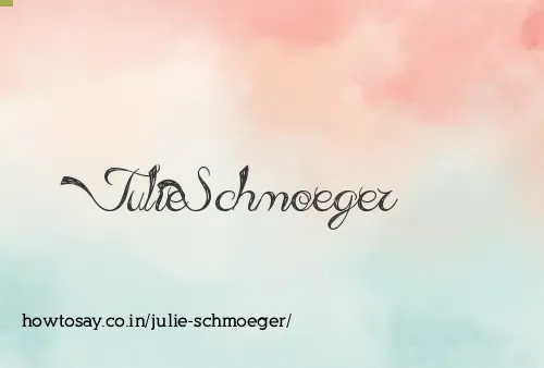Julie Schmoeger