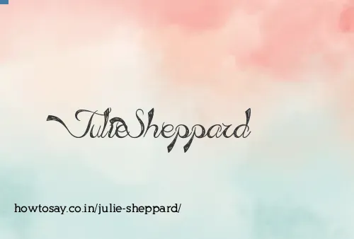 Julie Sheppard