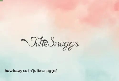 Julie Snuggs