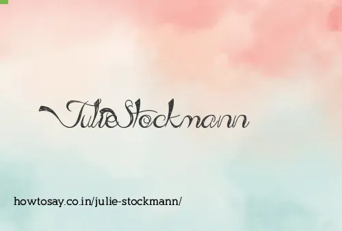 Julie Stockmann