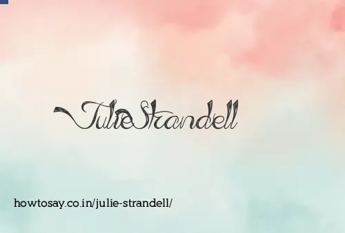 Julie Strandell