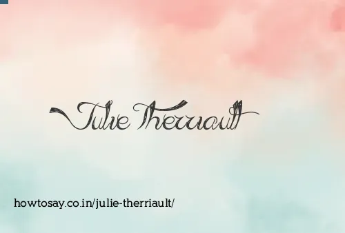 Julie Therriault