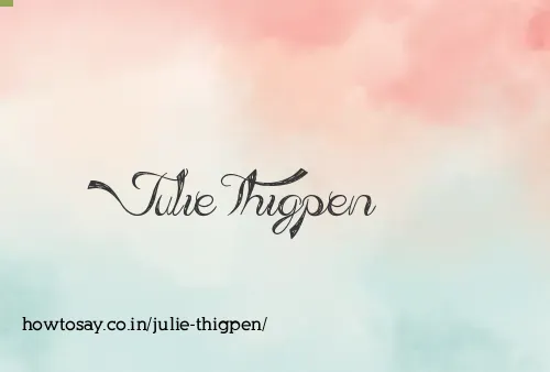 Julie Thigpen