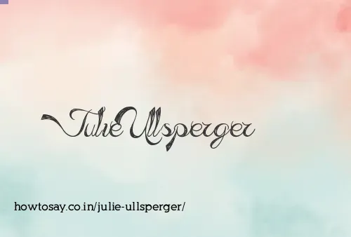 Julie Ullsperger