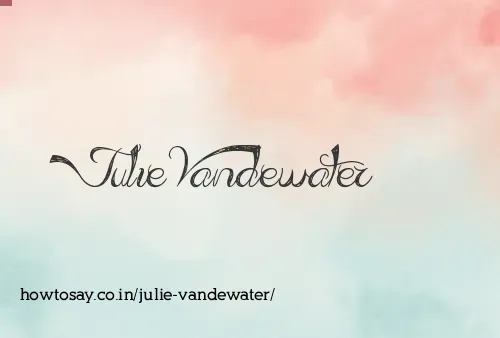 Julie Vandewater