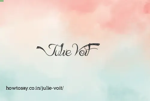 Julie Voit