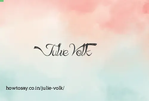 Julie Volk