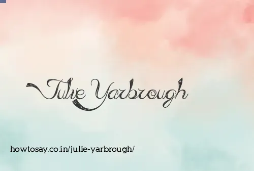 Julie Yarbrough
