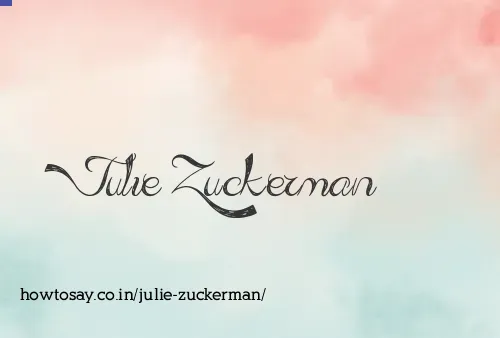 Julie Zuckerman