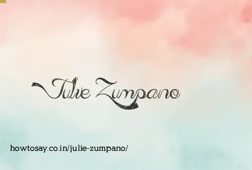 Julie Zumpano