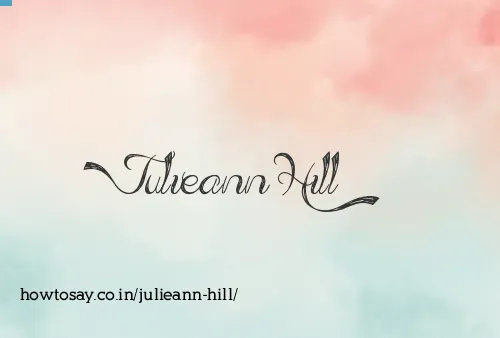 Julieann Hill