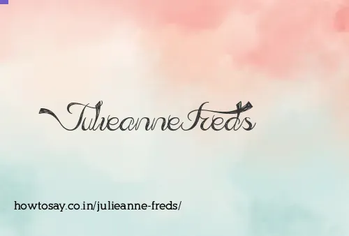 Julieanne Freds