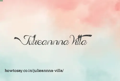 Julieannna Villa