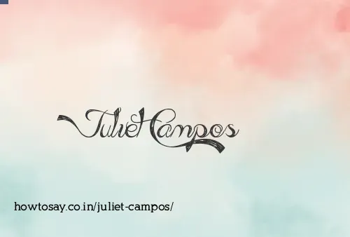 Juliet Campos