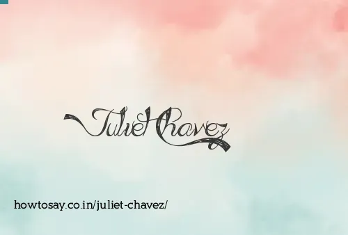 Juliet Chavez