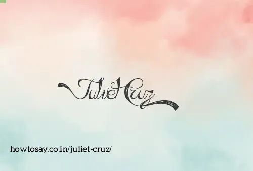 Juliet Cruz