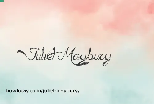 Juliet Maybury