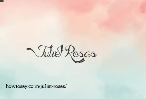 Juliet Rosas